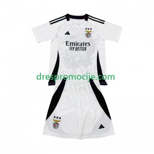 S.L. Benfica Special Dres Dječji Domaći Bijeli 2025/2026 Kratkih Rukava S.L. Benfica Special Dres Dječji Domaći Bijeli 2025/2026 Kratkih Rukava